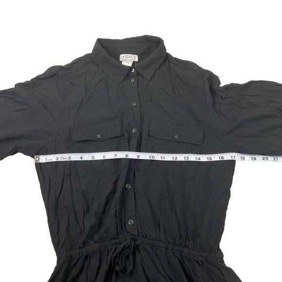 L*Space Amelia Black Mini Dress S - Picture 5 of 8